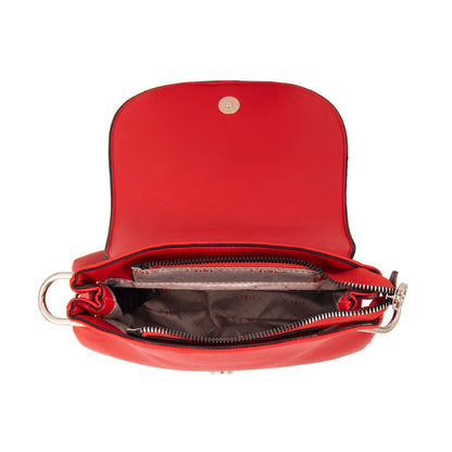 Cartera bandolera marcela mediana rojo