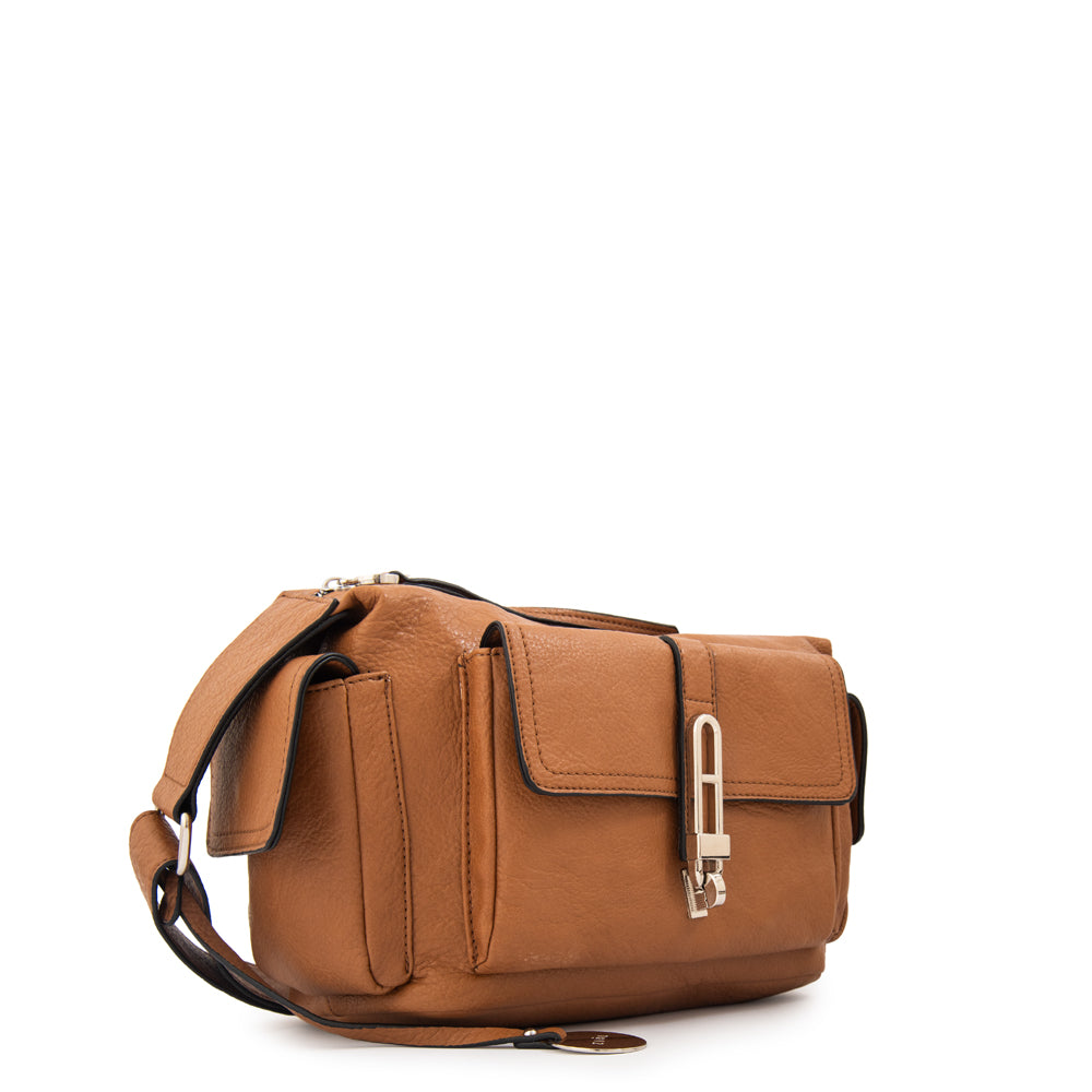 Cartera bandolera monserrat mediana café