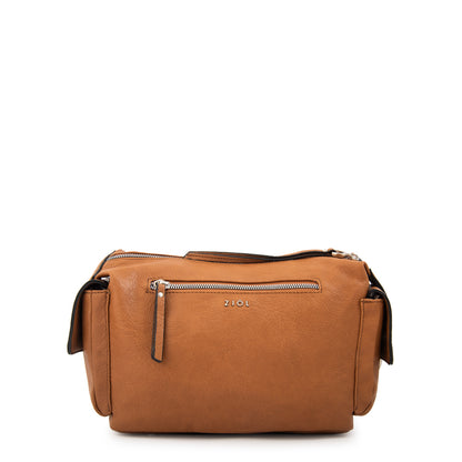 Cartera bandolera monserrat mediana café