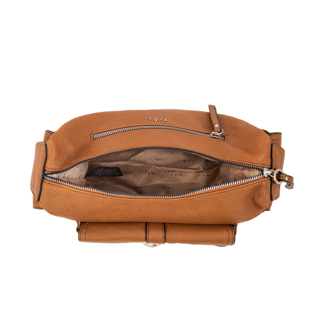 Cartera bandolera monserrat mediana café