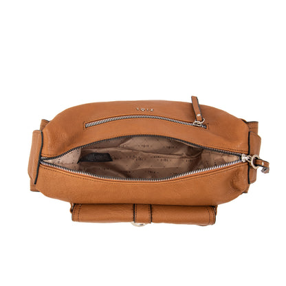 Cartera bandolera monserrat mediana café