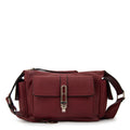 Cartera bandolera monserrat mediana rojo oscuro