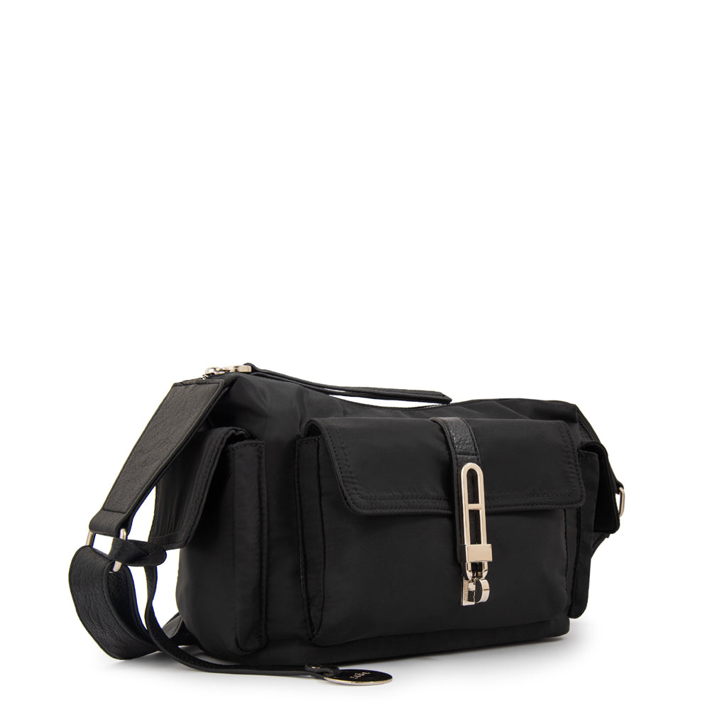 Cartera bandolera monserrat mediana negro