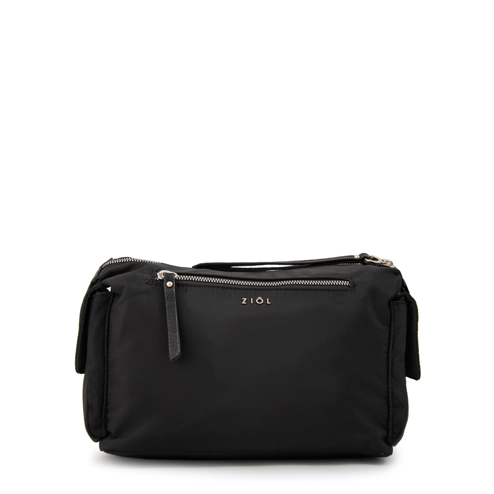 Cartera bandolera monserrat mediana negro