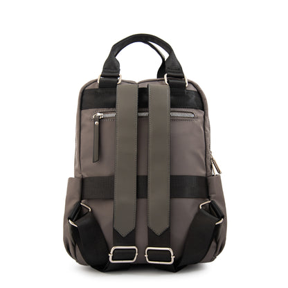 Mochila alfira mediana gris oscuro