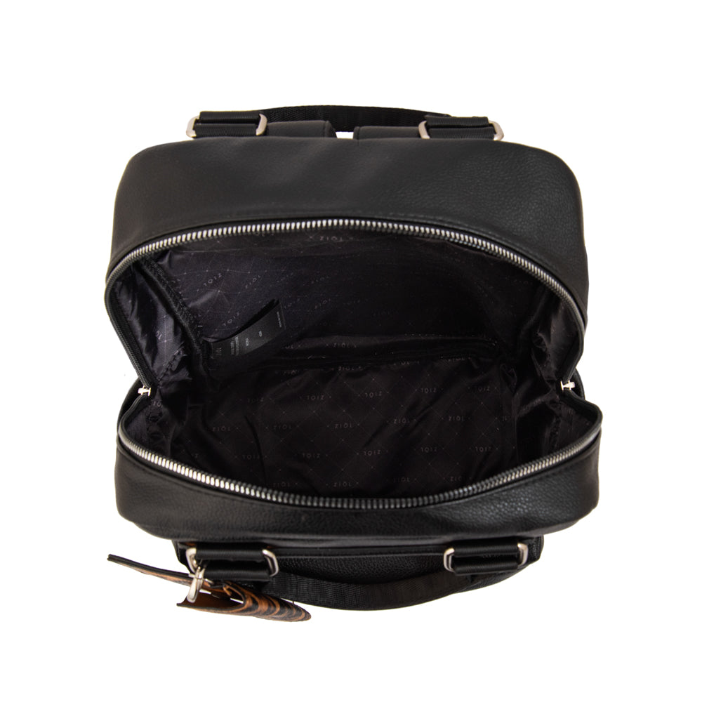 Mochila alfira mediana negro