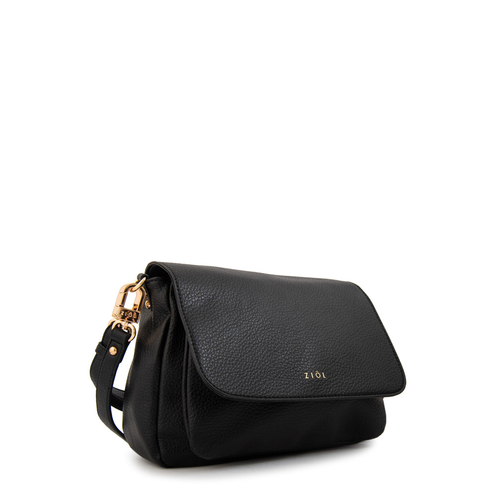 Cartera bandolera gwen mediana negro