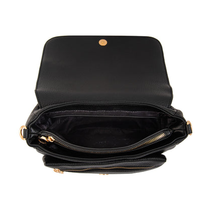 Cartera bandolera gwen mediana negro