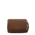 Cartera bandolera gwen mediana café oscuro