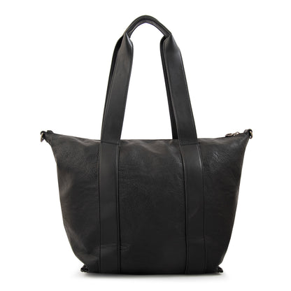 Cartera tote nelly grande negro