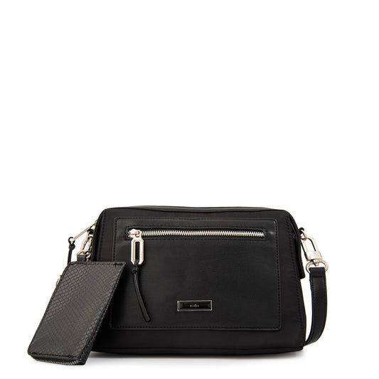 Cartera bandolera zia negro
