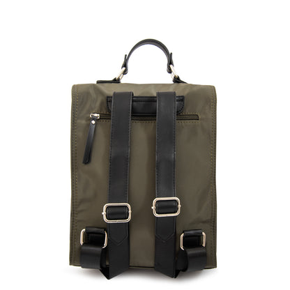 Mochila zuleika verde oliva