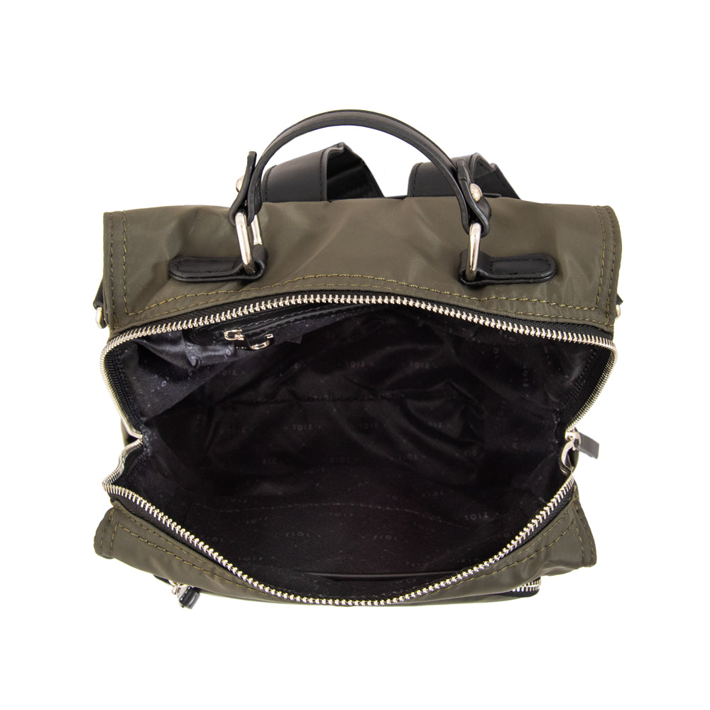 Mochila zuleika verde oliva