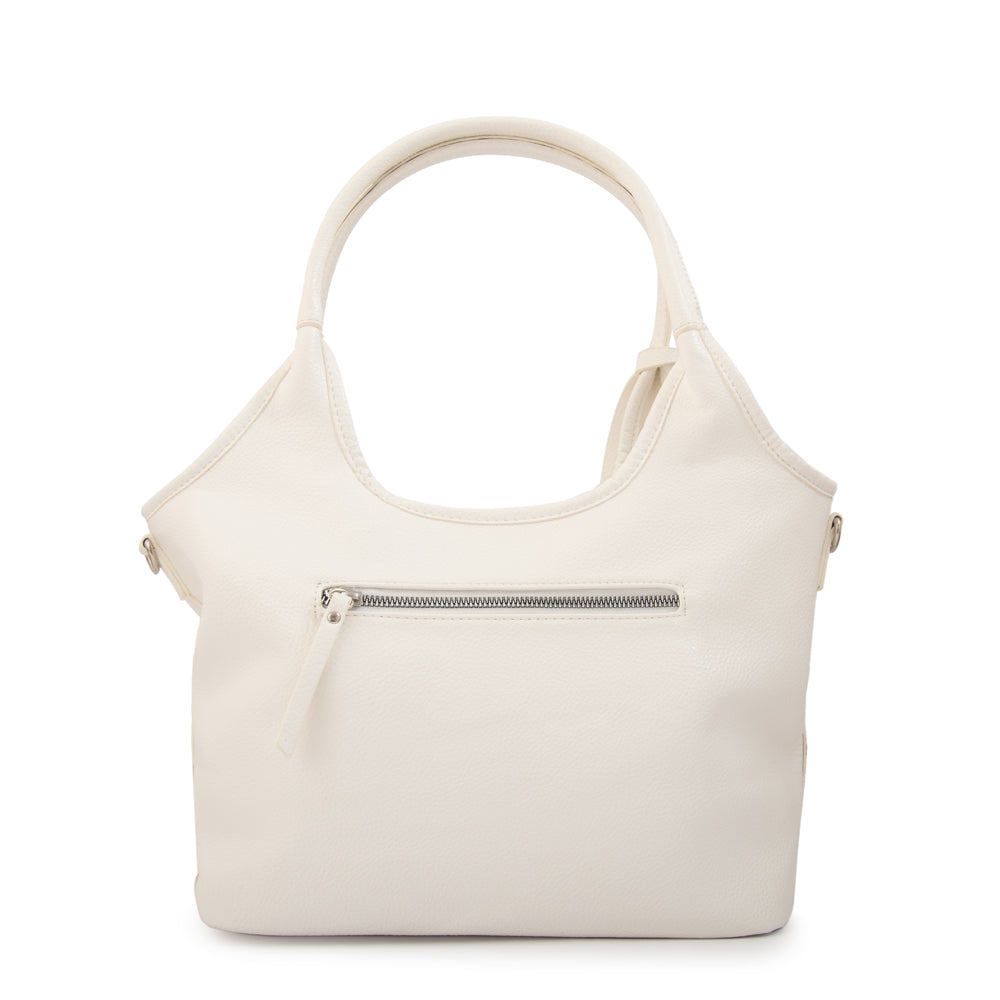 Cartera tote noelia grande blanco