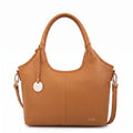 Cartera tote noelia grande camel
