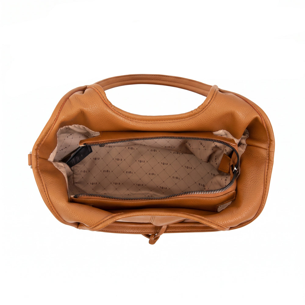 Cartera tote noelia grande camel
