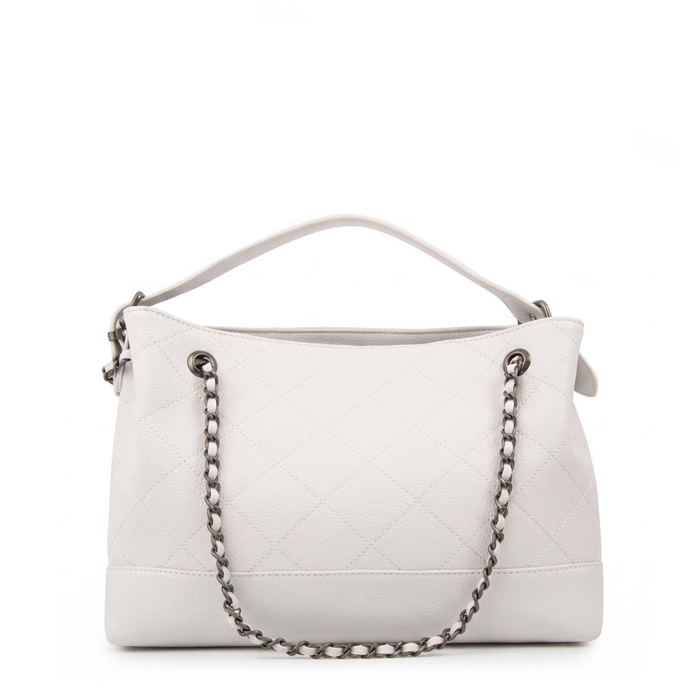 Cartera tote lian blanco