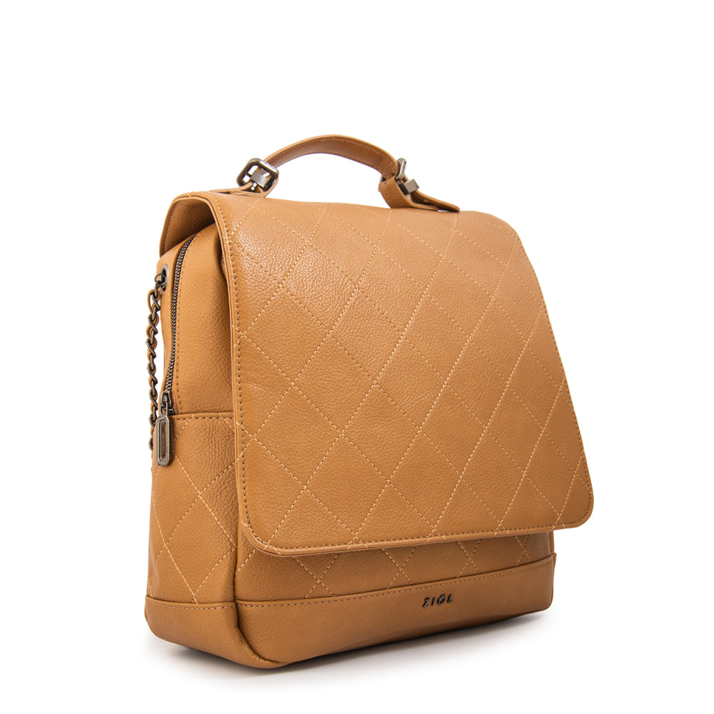 Mochila lian mediana camel
