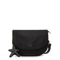 Cartera bandolera con tapa marina negro
