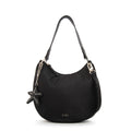 Cartera corte oval marina negro