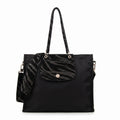 Cartera tote porta notebook simoneta negro