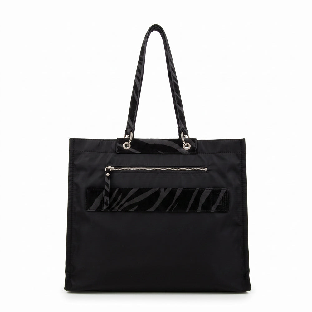 Cartera tote porta notebook simoneta negro