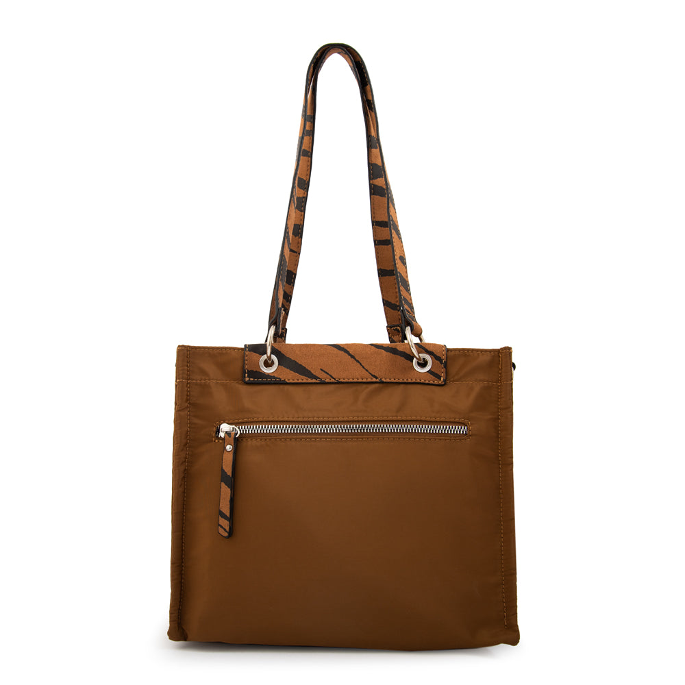 Cartera bandolera simoneta camel