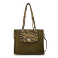 Cartera bandolera simoneta verde oliva