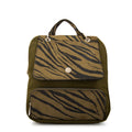 Mochila simoneta mediana verde oliva