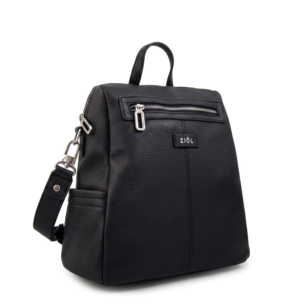 Mochila jessy mediana negro