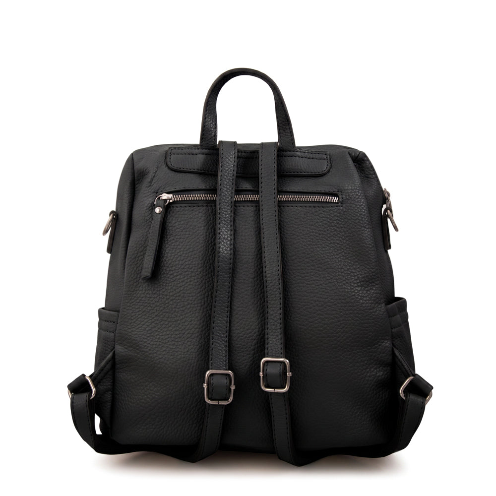 Mochila jessy mediana negro