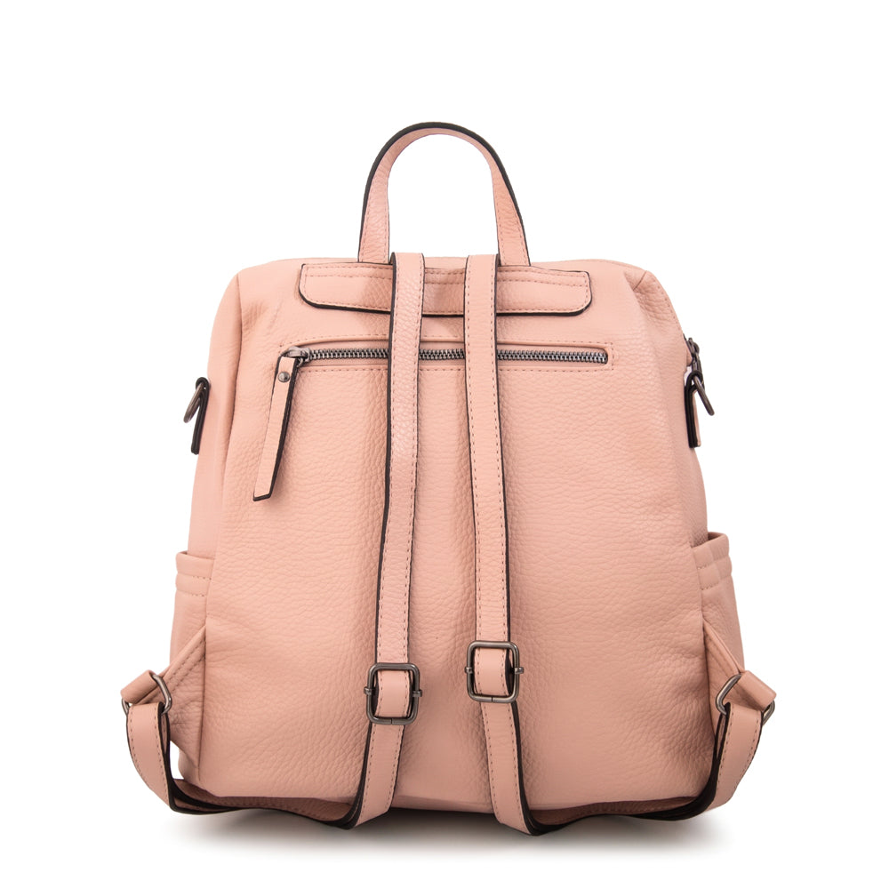 Mochila jessy mediana rosado