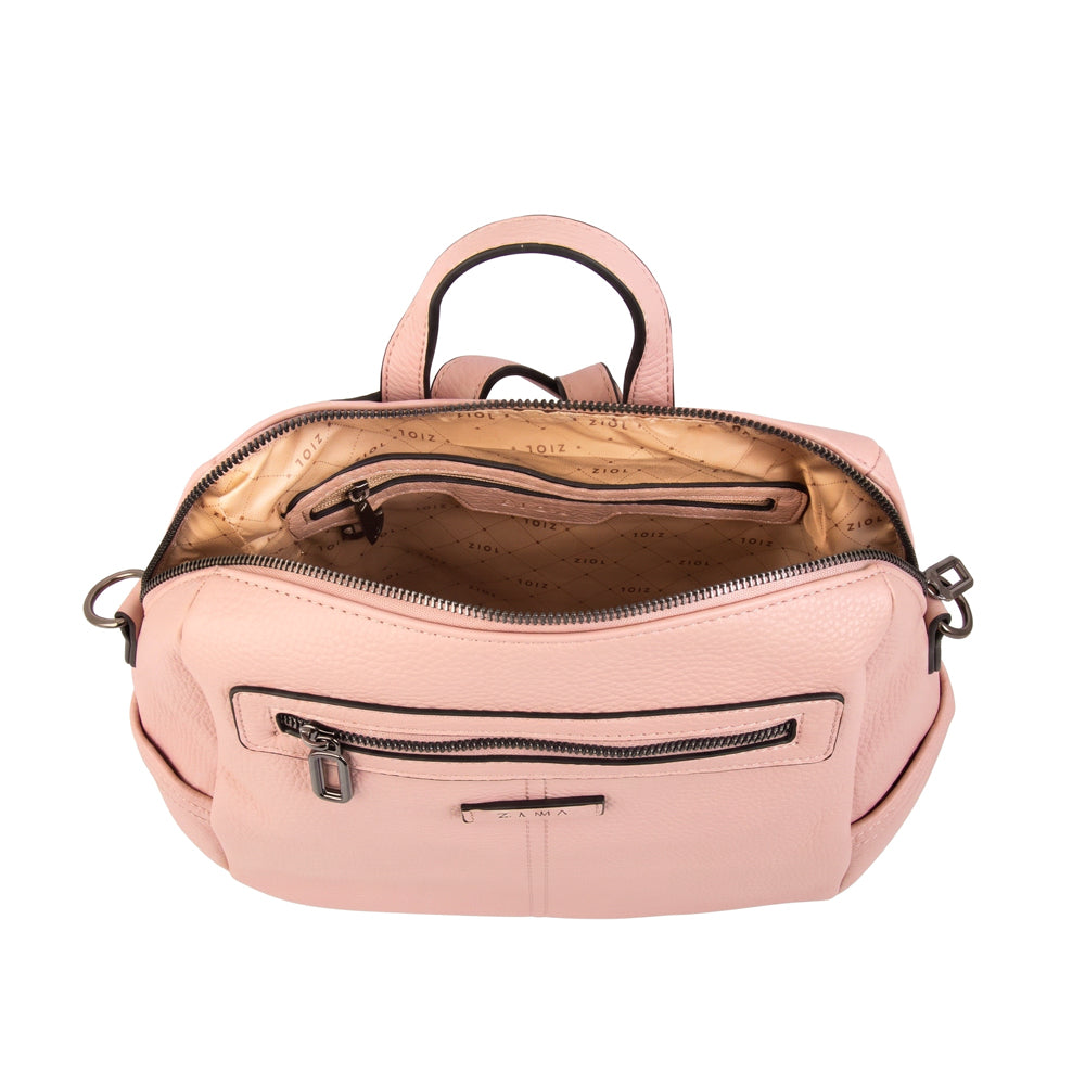 Mochila jessy mediana rosado