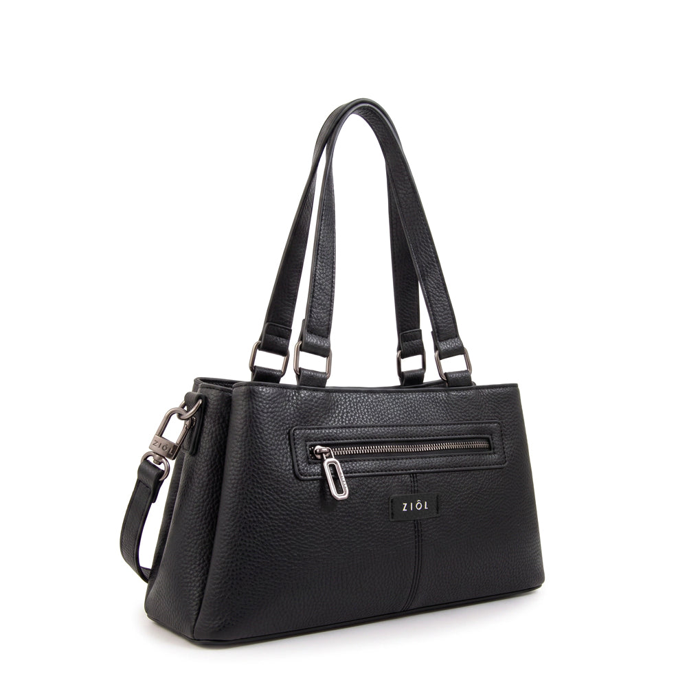 Cartera baguette jessy negro