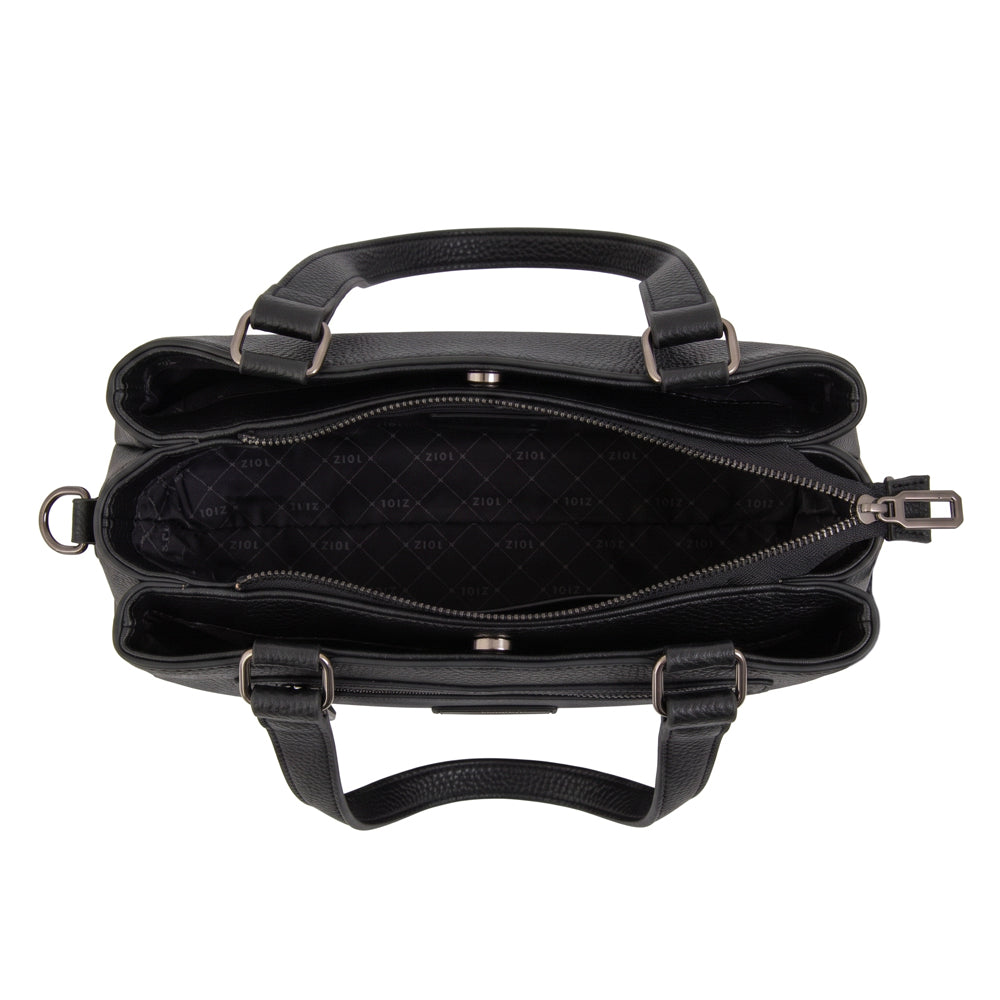 Cartera baguette jessy negro