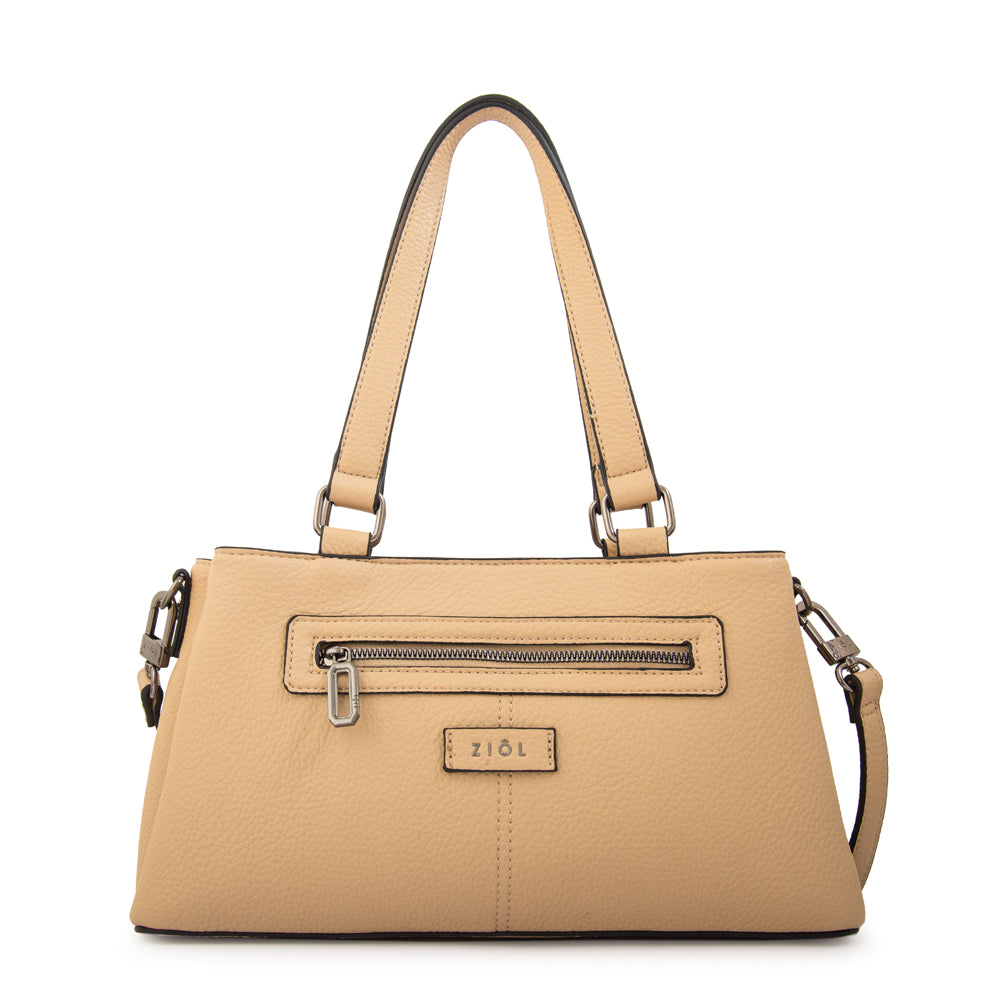 Cartera baguette jessy beige