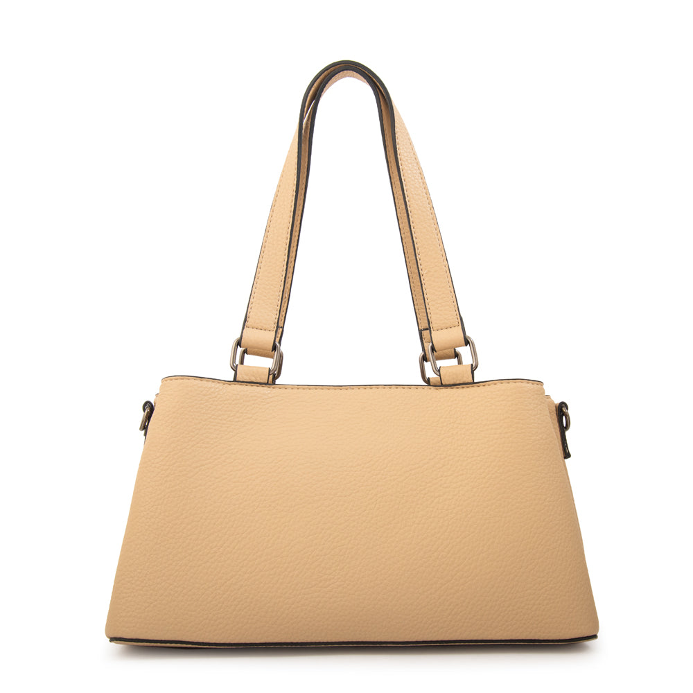 Cartera baguette jessy beige