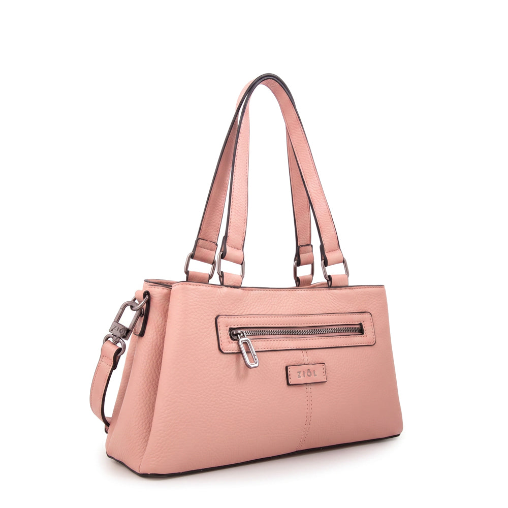 Cartera baguette jessy rosado