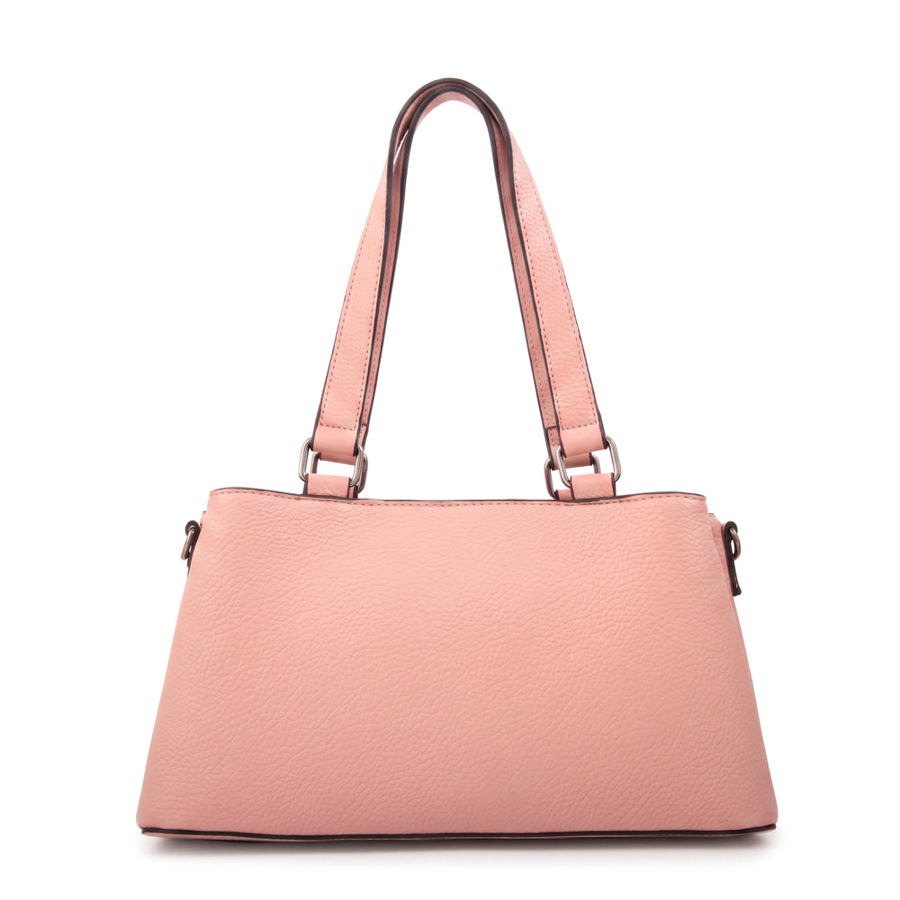 Cartera baguette jessy rosado