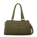 Cartera baguette jessy verde oliva