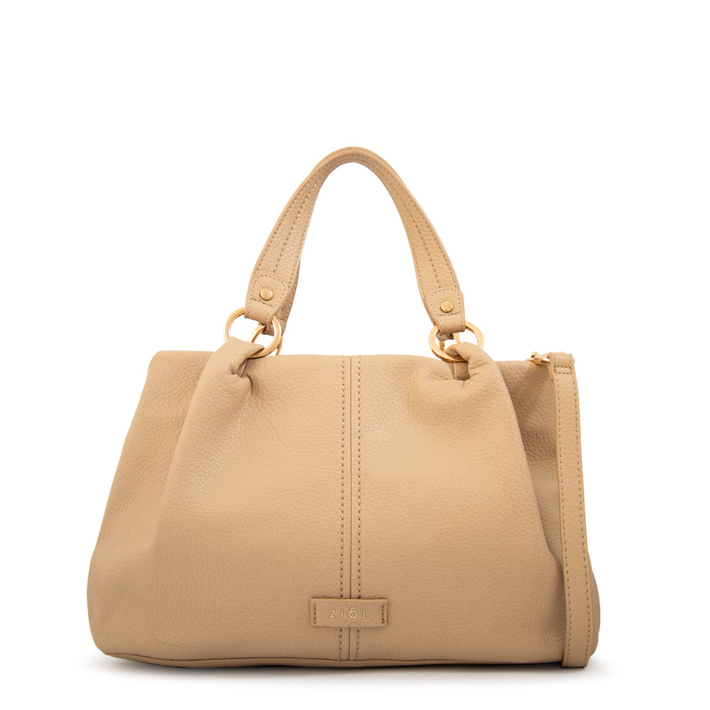Cartera tote juli beige