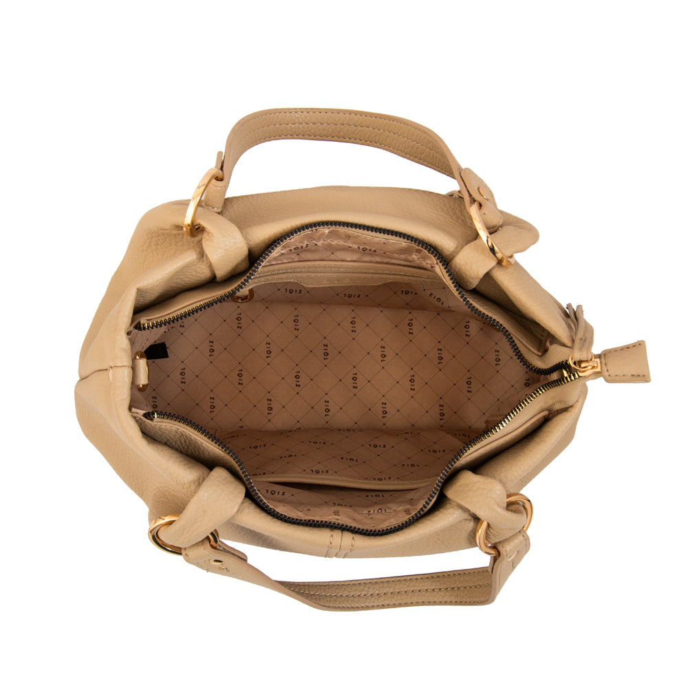 Cartera tote juli beige