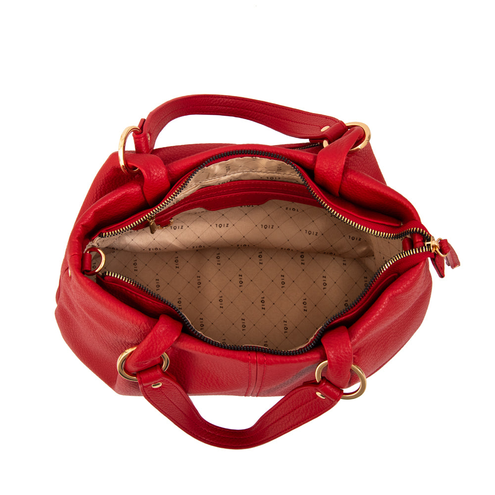Cartera tote juli rojo