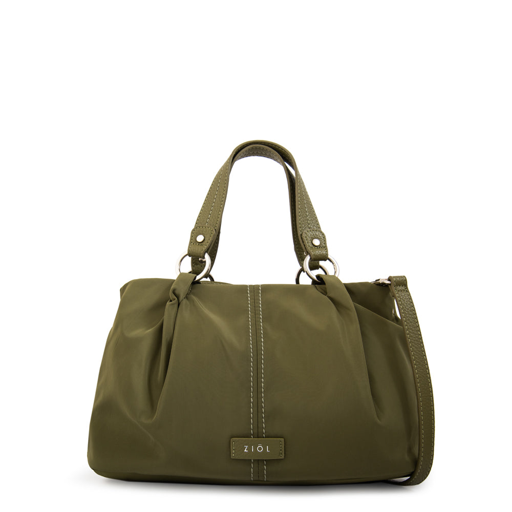 Cartera tote juli verde oliva