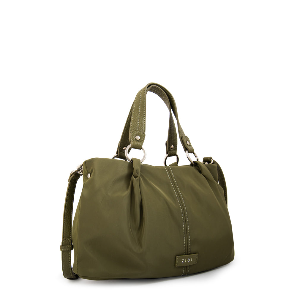Cartera tote juli verde oliva
