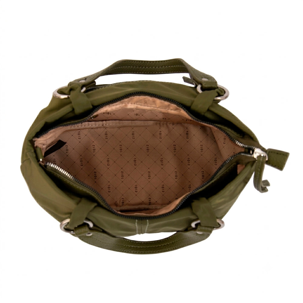Cartera tote juli verde oliva
