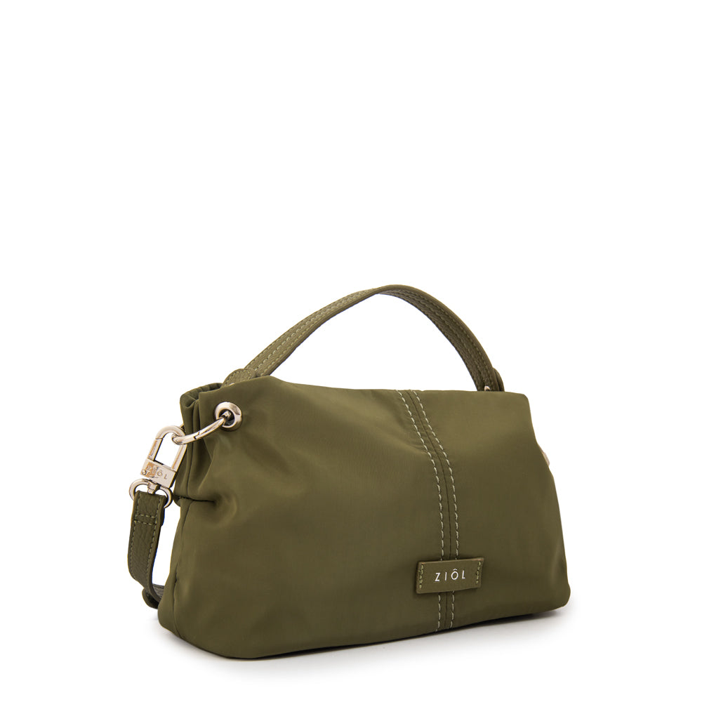 Cartera bandolera juli verde oliva