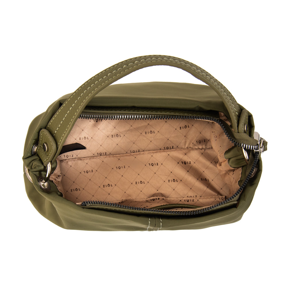 Cartera bandolera juli verde oliva