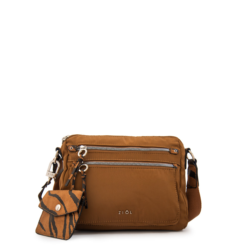 Cartera bandolera lulu camel