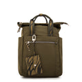 Mochila porta notebook lulu verde oliva